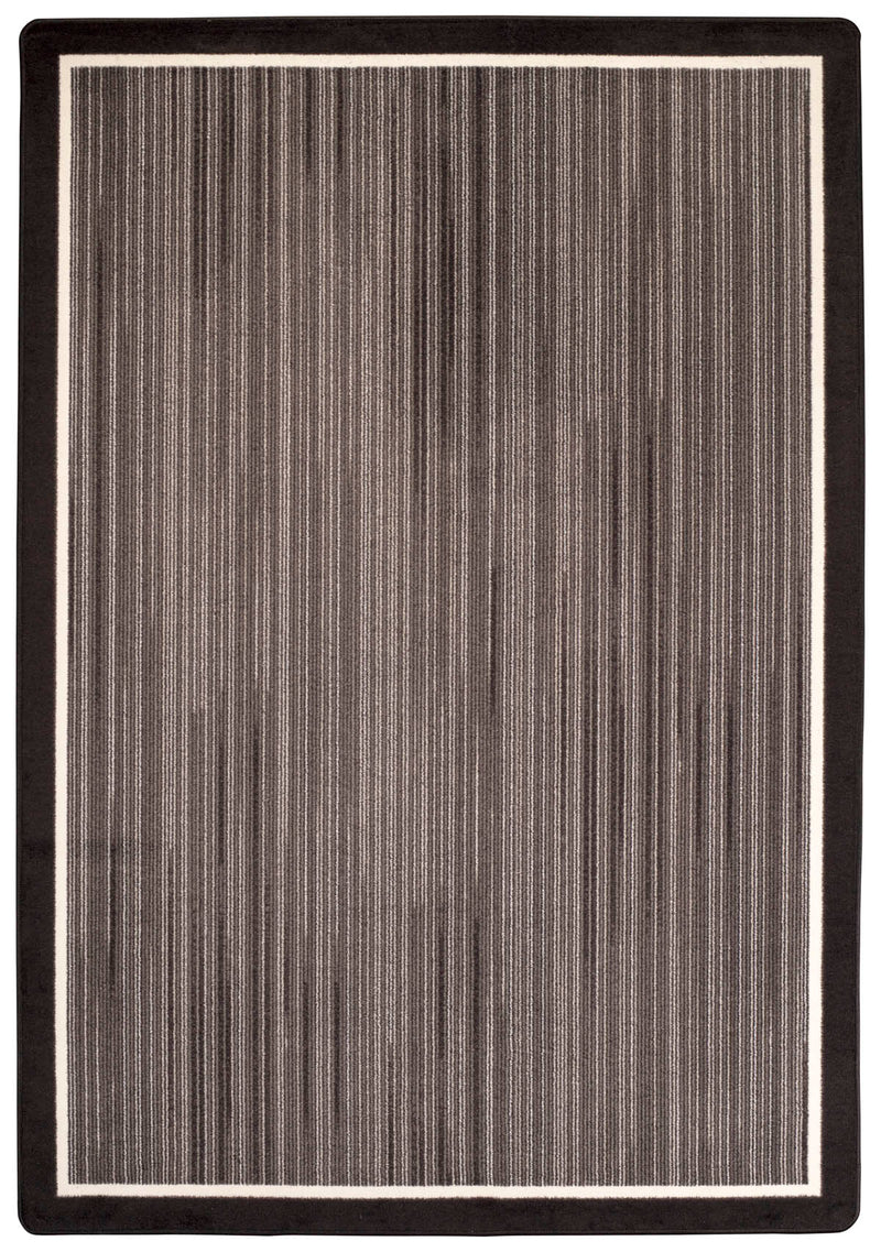 Night Rhythm Grayscale In the Moment Collection Area Rug