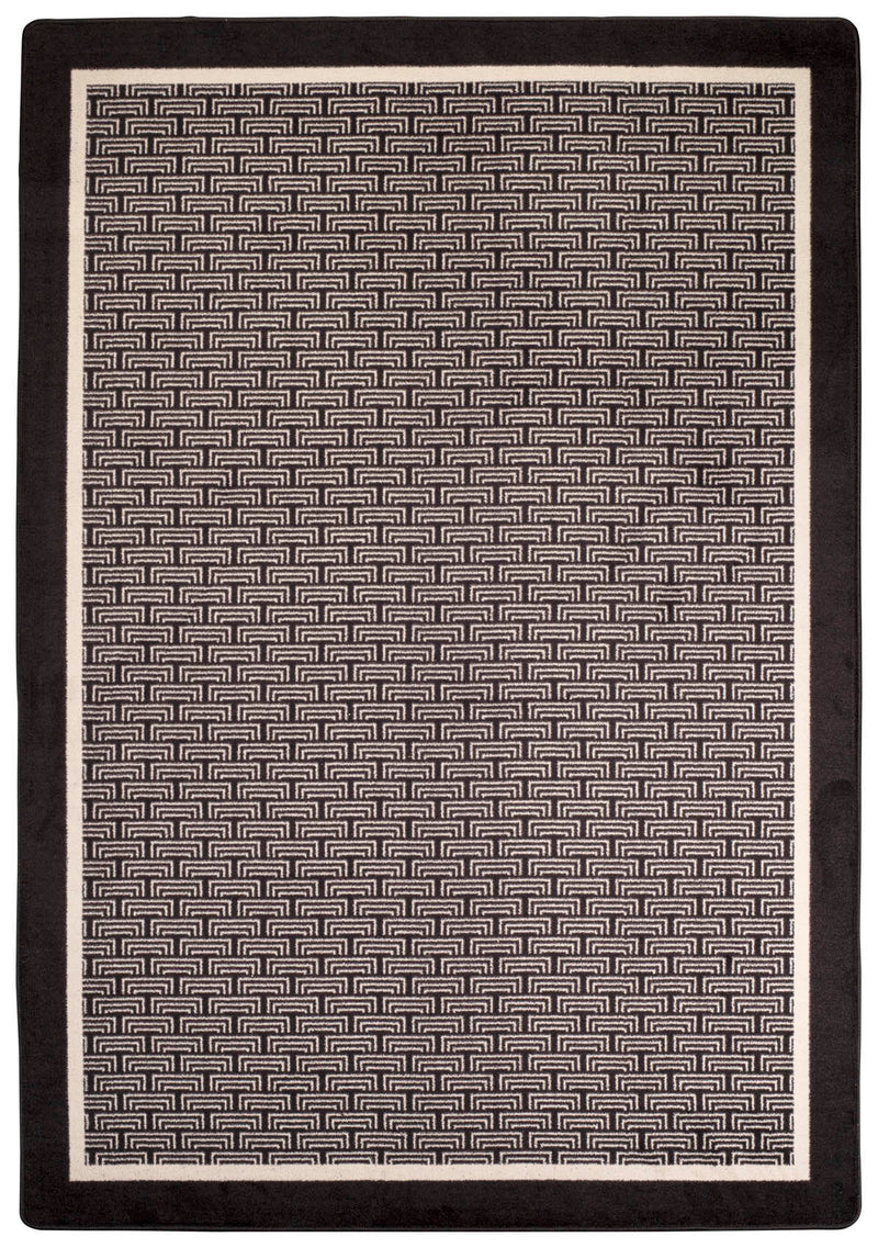 Wright Scale Grayscale In the Moment Collection Area Rug
