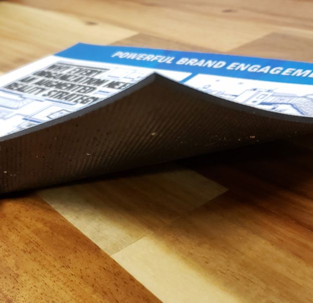Full Color Augmented Reality Enabled Rubber Mat