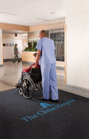 berber inlay logo mat