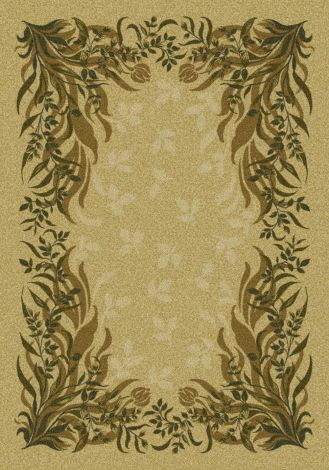 Baskerville Wheat Pastiche Collection Area Rug