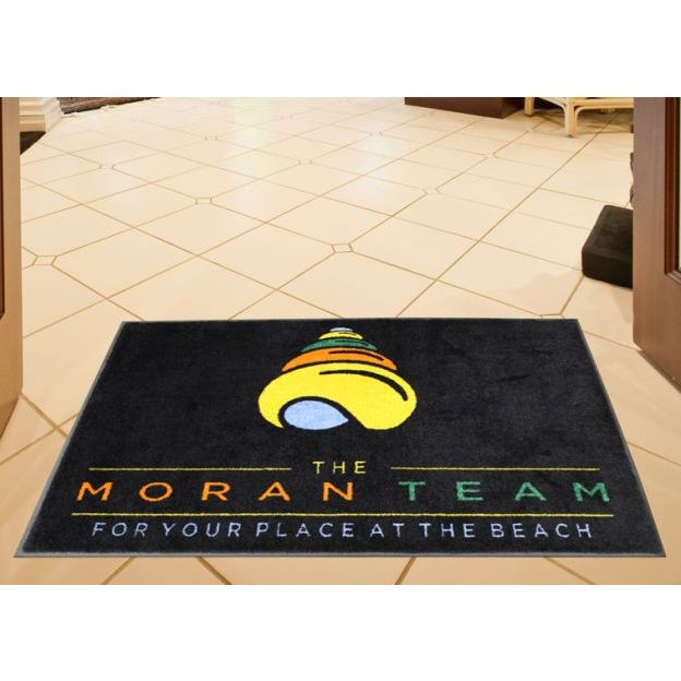 Custom Logo Mat - Traditional Personalized Entrance Wiper