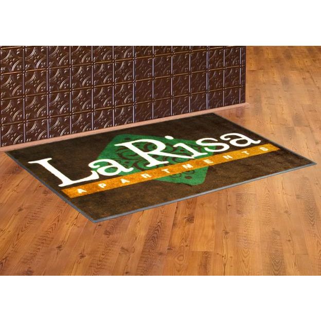 Custom Logo Mat - Traditional Personalized Entrance Wiper
