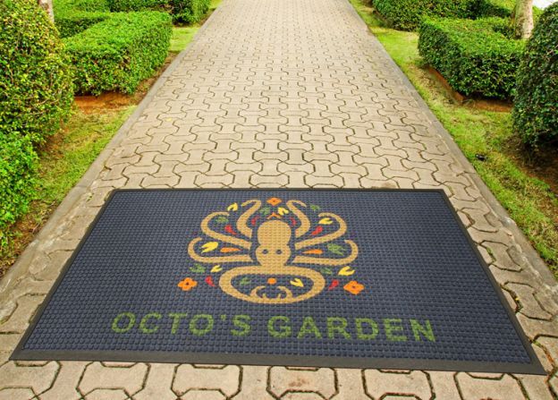 Channel Inlay Custom Logo Mat