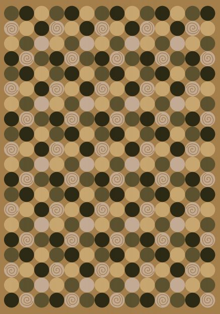 Da T Da Maize Innovations Collection Area Rug