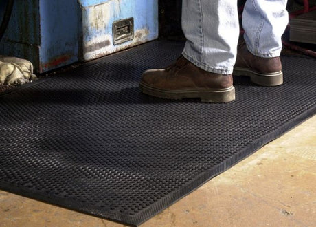 Plain All-Rubber Scraper Mat