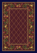 Fruit Medley Garnet Signature Collection Area Rug
