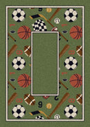 Good Sports Peridot Milliken Design Center Collection Area Rug