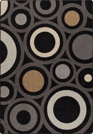 In Focus Onyx Mix & Mingle Collection Area Rug