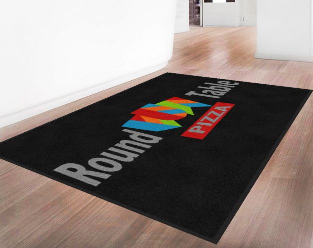 Round Table Pizza Indoor Floor Mat