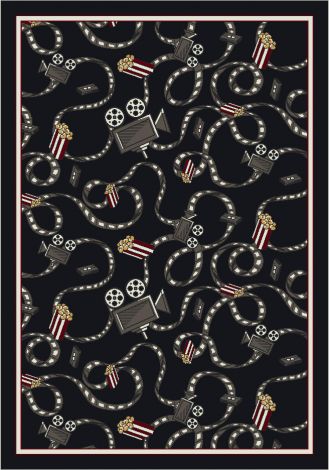 Intermission Field Theme Rugs 2 Collection Area Rug