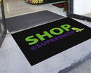 Clean Step Logo Rubber Scraper Mat