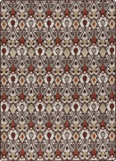 Marimba Eastern Ruby Imagine Figurative Collection Area Rug