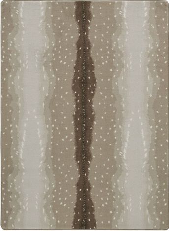 Nature's Expression Chital Sable Imagine Figurative Collection Area Rug