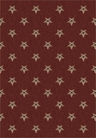 Northern Star Americana Red Imagine Figurative Collection Area Rug