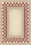 Old Gingham Opal Rose Innovations Collection Area Rug