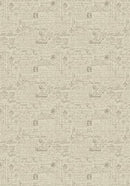 Old World Vintage Imagine Figurative Collection Area Rug