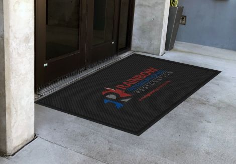 Rainbow International Restoration Brand Emissary Outdoor Mat