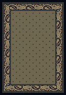 Paisley Sage Indigo Innovations Collection Area Rug