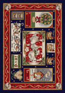 Partridge In A Pear Tree Twelve Days Holiday Collection Area Rug