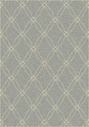 Pearl Lattice Blue Opal Imagine Figurative Collection Area Rug