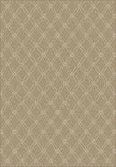 Pearl Lattice Natural Imagine Figurative Collection Area Rug