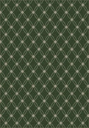 Pearl Lattice Peacock Imagine Figurative Collection Area Rug