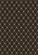 Pearl Lattice Sable Imagine Figurative Collection Area Rug