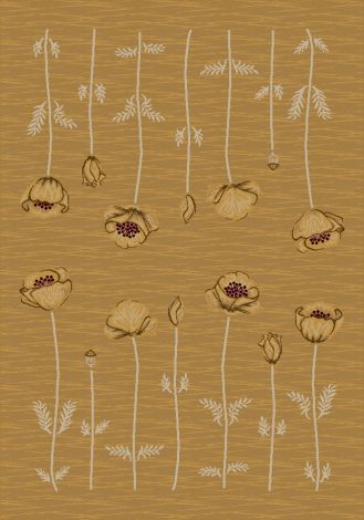 Poppy Maize Innovations Collection Area Rug