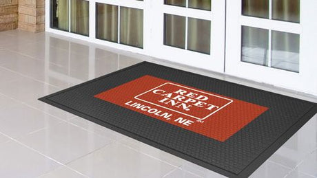 Red Carpet Inn ScrapeKing Impressions Mat