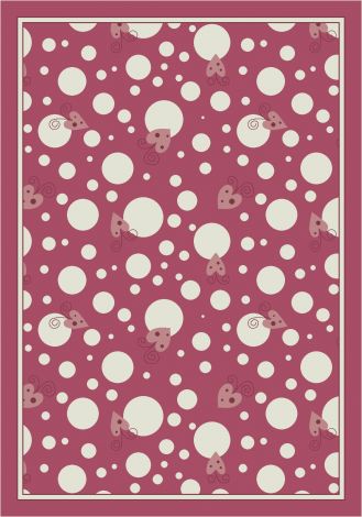 Sweetheart Field Theme Rugs 2 Collection Area Rug