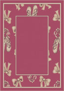 Toe Point Border Theme Rugs 2 Collection Area Rug