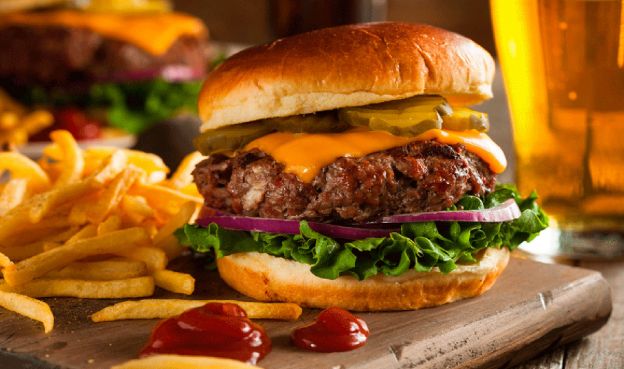 Cheeseburger Mat