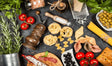 Italian Cuisine Ingredients Mat