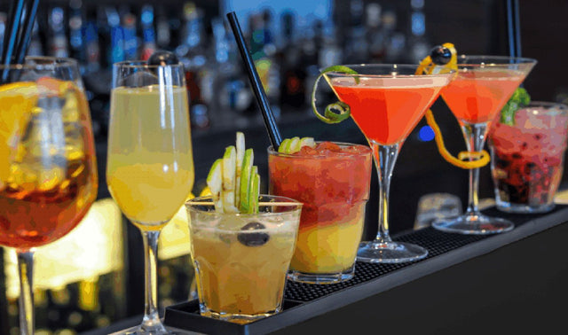 Bar Cocktails Mat