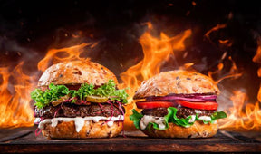 Hamburgers Mat
