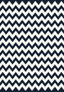 Vibe Navy Black & White Collection Area Rug