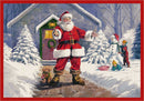 Welcome Santa Welcome Santa Holiday Collection Area Rug