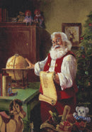 Wish List Painterly Holiday Collection Area Rug